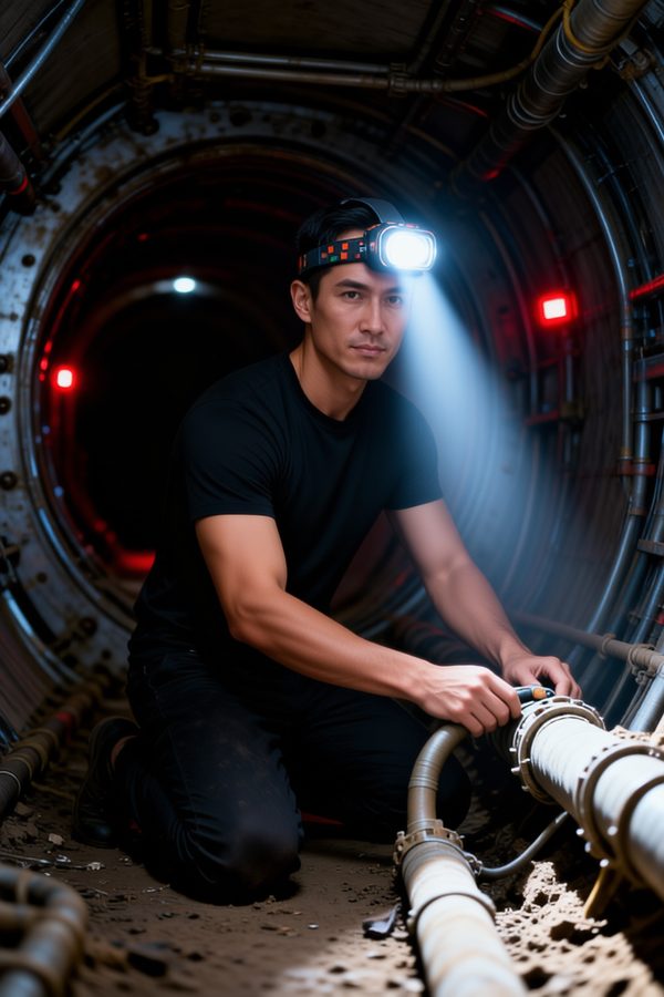 Jaxson Thorne with LHKNL Headlamp