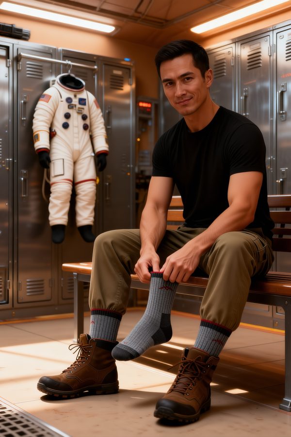 Jaxson Thorne with Darn Tough Wool Socks